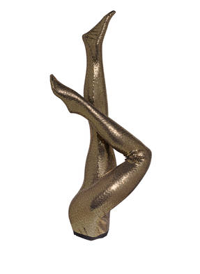 GUCCI Strumpfhose mit Paillettenbesatz und Glitzergarn