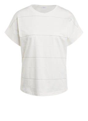 RIANI T-Shirt mit Schmuckstein- und Paillettenbesatz
