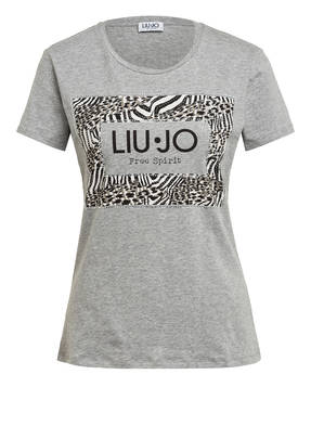 LIU JO T-Shirt mit Schmucksteinbesatz