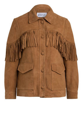 CLAUDIE PIERLOT Lederjacke CLIFFORD