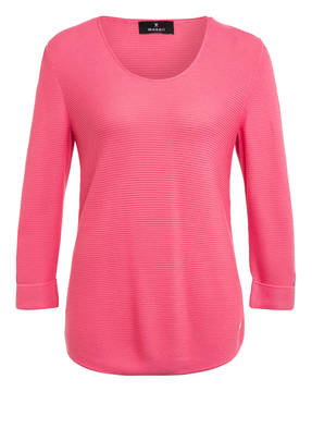 monari Pullover mit Schmucksteinbesatz