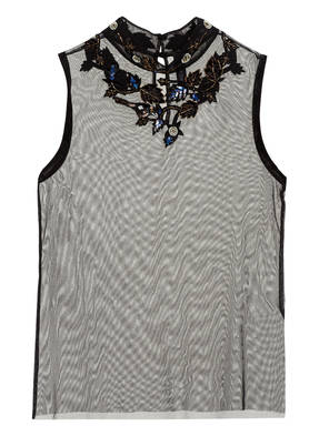MARC CAIN Top mit Perlenbesatz