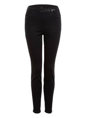 MARCCAIN Skinny Jeans mit Schmucksteinbesatz