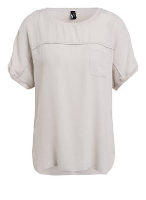 MARC CAIN T-Shirt mit Schmucksteinbesatz