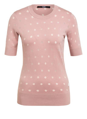 KARL LAGERFELD Strickshirt BURNOUT