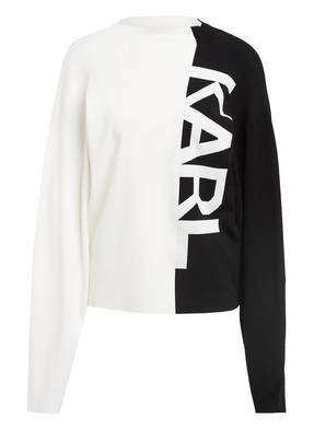 KARL Pullover PUFFY SLEEVE SWEATER
