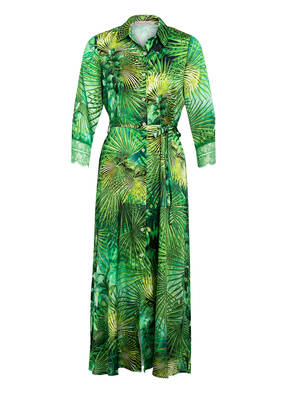 RINASCIMENTO Hemdblusenkleid mit 3/4-Arm und Spitzenbesatz
