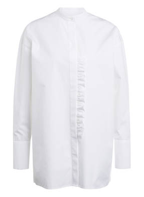 EVA MANN Bluse mit Rüschenbesatz