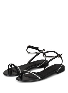 ba&sh Sandalen CIBIL mit Schmucksteinbesatz