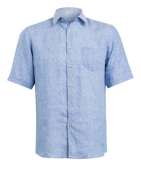 SIGNUM Halbarm-Hemd Modern Fit aus Leinen