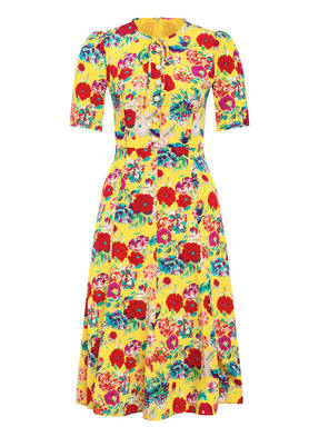 L.K.Bennett Seidenkleid MONTANA mit Perlenknöpfen