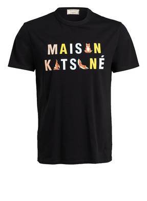 MAISON KITSUNÉ T-Shirt RAINBOW YOGA FOXES