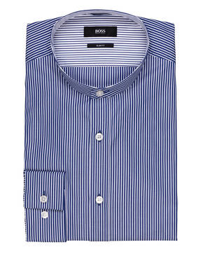 BOSS Hemd JORRIS Slim Fit mit Stehkragen