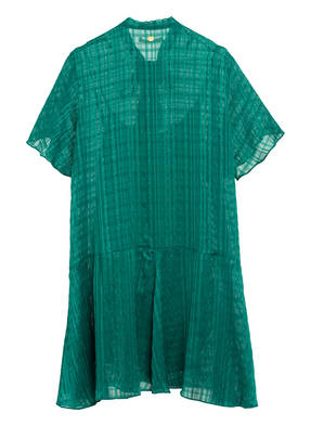 Freebird Hemdblusenkleid mit Spitzenbesatz