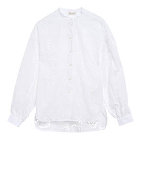 BY MALENE BIRGER Bluse EMMETT mit Lochspitzenbesatz