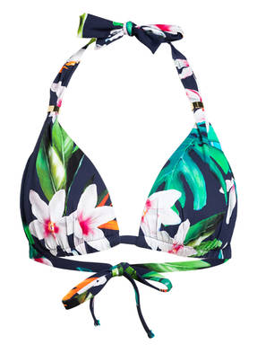 LAUREN RALPH LAUREN Neckholder-Bikini-Top WATERCOLOR TROPICAL