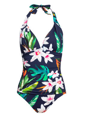 LAUREN RALPH LAUREN Neckholder-Badeanzug WATERCOLOR TROPICAL
