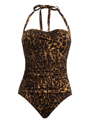 LAUREN RALPH LAUREN Bandeau-Badeanzug OCELOT
