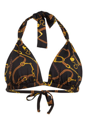 LAUREN RALPH LAUREN Neckholder-Bikini-Top BRIDLE PRINT