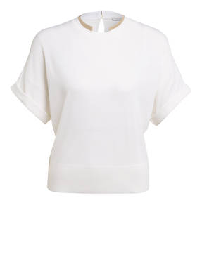 BRUNELLO CUCINELLI Strickshirt mit Schmucksteinbesatz