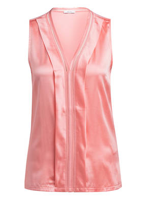 REISS Blusentop im Materialmix