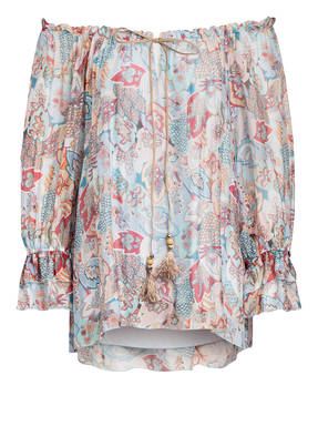 DIFF' Off-Shoulder-Bluse CALANTHA mit Seide