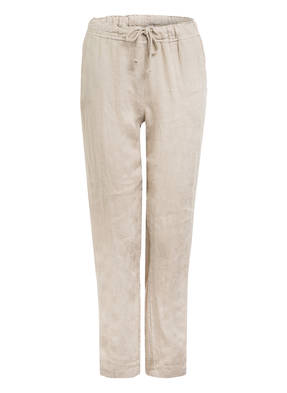 CARTOON Leinenhose im Jogging-Stil