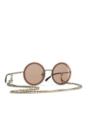 CHANEL Runde Sonnenbrille