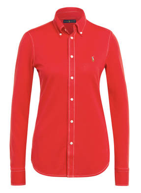 POLO RALPH LAUREN Piqué-Hemdbluse HEIDI