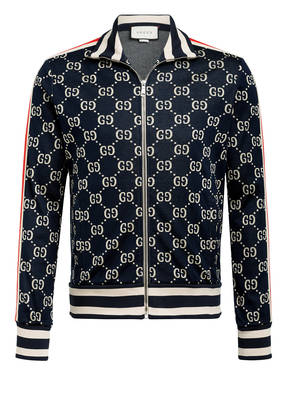 GUCCI Sweatjacke mit Galonstreifen