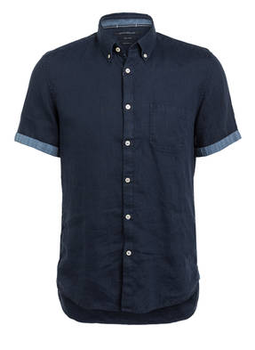 Marc O'Polo Halbarm-Hemd Regular Fit aus Leinen