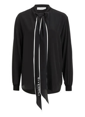 GIVENCHY Seidenbluse mit Schluppe