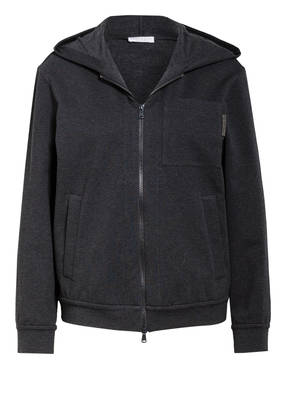 BRUNELLO CUCINELLI Sweatjacke mit Schmucksteinbesatz