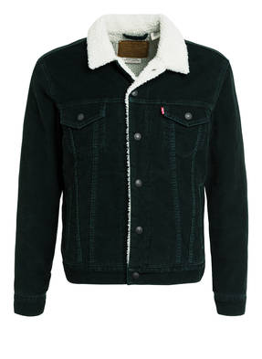 Levi's® Cordjacke SHERPA TRUCKER mit Kunstfellbesatz
