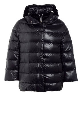 HERNO Daunenjacke mit abnehmbarer Blende
