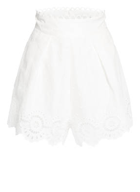 ZIMMERMANN Leinenshorts BELLITUDE mit Stickereien