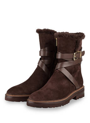STEFFEN SCHRAUT Boots mit Kunstfellbesatz