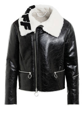 OFF-WHITE Lederjacke
