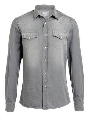 BRUNELLO CUCINELLI Jeanshemd Leisure Fit