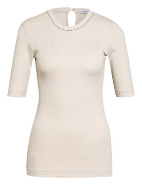 BRUNELLO CUCINELLI Strickshirt mit Perlenbesatz