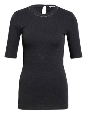 BRUNELLO CUCINELLI Strickshirt mit Perlenbesatz
