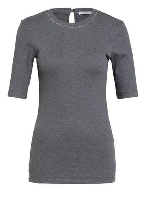 BRUNELLO CUCINELLI Strickshirt mit Perlenbesatz