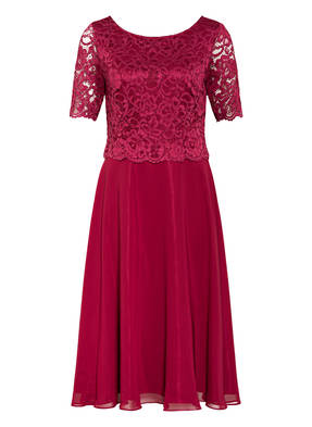 Vera Mont Kleid mit Spitzenbesatz