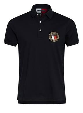 TOMMY HILFIGER Piqué-Poloshirt Slim Fit