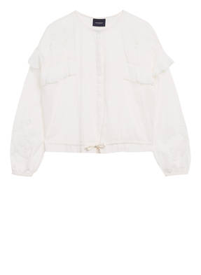 SCOTCH & SODA Bluse mit Lochspitze