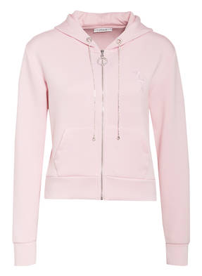 GUESS Sweatjacke IVONNE mit Schmucksteinbesatz
