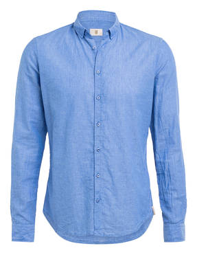 Q1 Manufaktur Hemd SANDRO Slim Fit mit Leinen