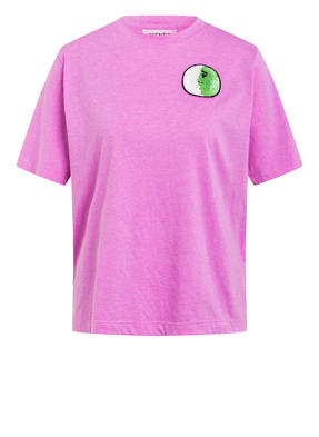ESSENTIEL ANTWERP T-Shirt WAGON mit Paillettenbesatz