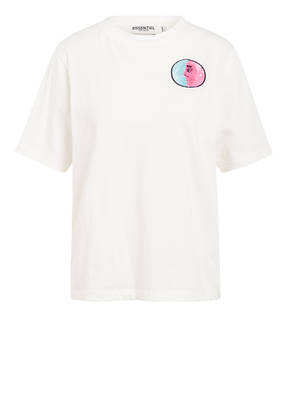 ESSENTIEL ANTWERP T-Shirt WAGON mit Pailletenbesatz