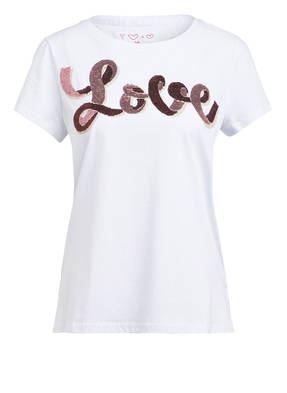 LIEBLINGSSTÜCK T-Shirt DELINA mit Paillettenbesatz